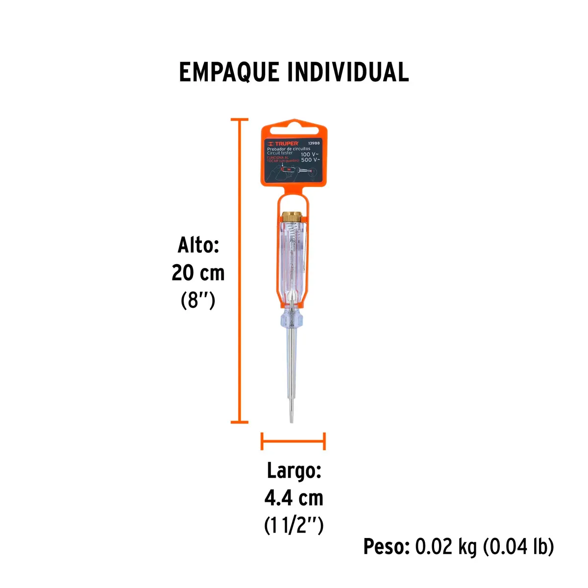 Probador de Corriente PROCO-14 Truper - 13988
