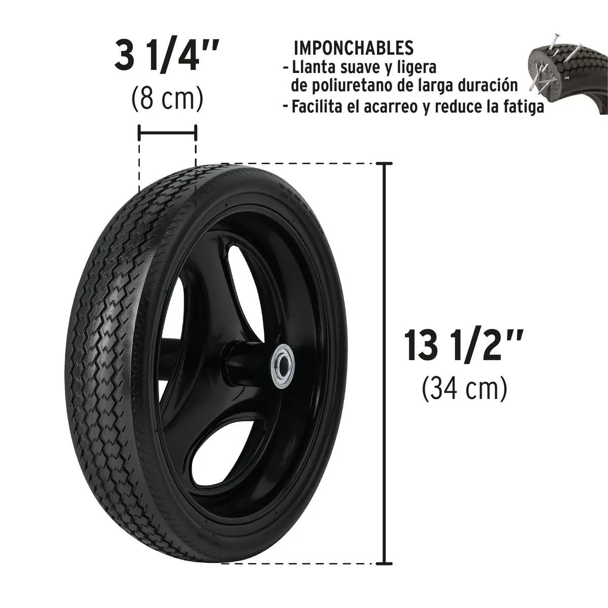 Carretilla 5.5 ft³ Imponchable Pretul - 20630