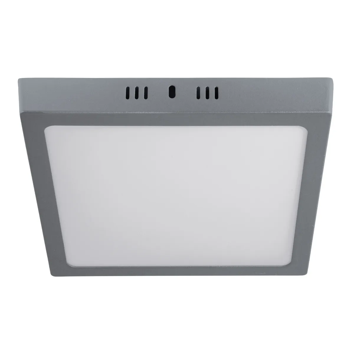 Luminario LED de Plafón 18 W Cuadrado Gris Volteck - 47448
