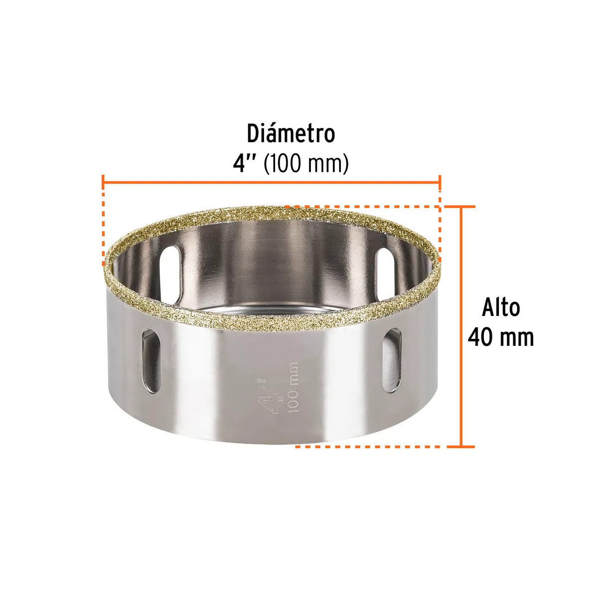Brocasierra de Diamante 4" Truper - 17139