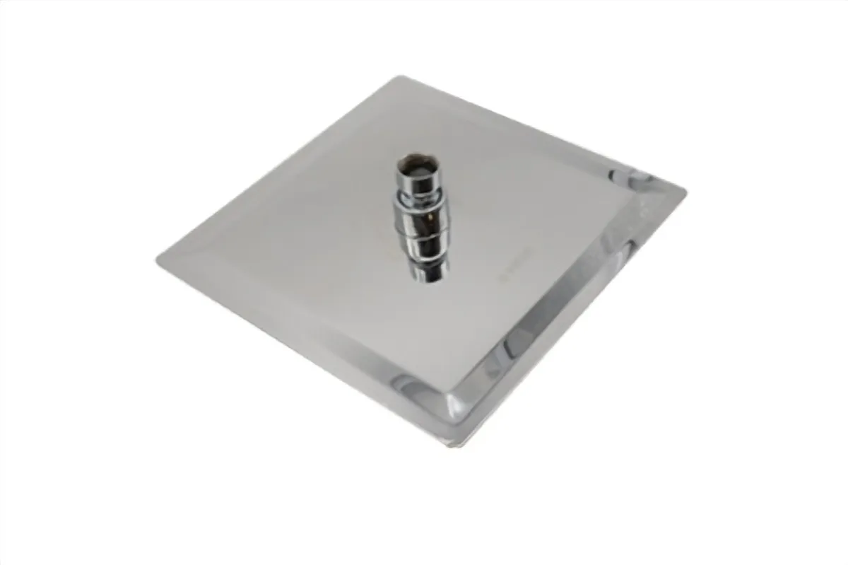 Regadera Cuadrada 8" de Acero Inoxidable Deluxe MEER - RC11