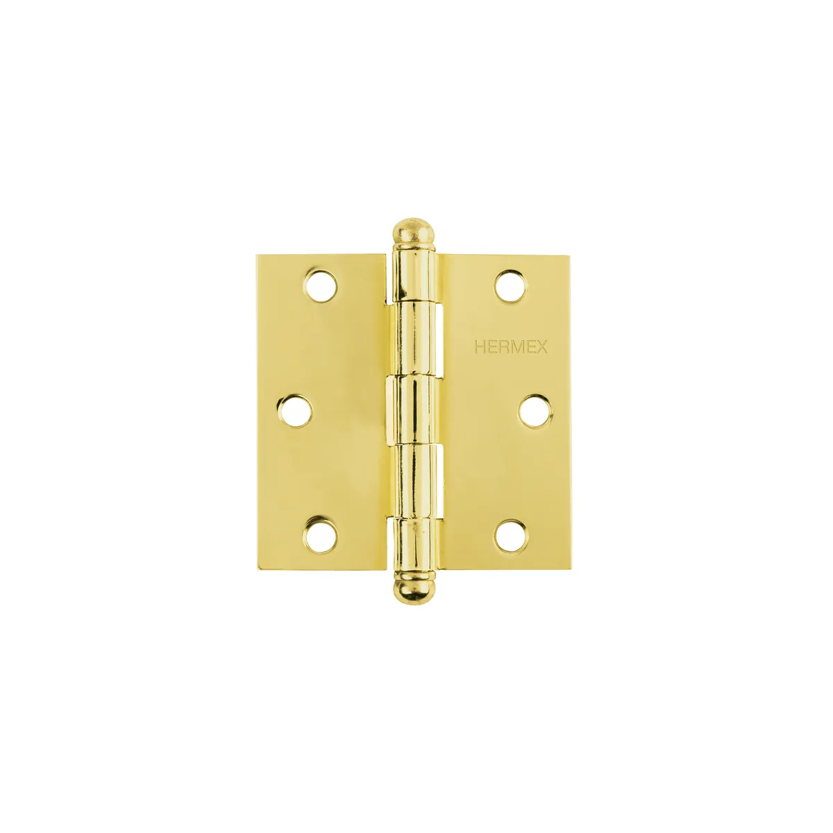 Bisagra de Libro 3" x 3" de Latón Hermex Truper - 43232