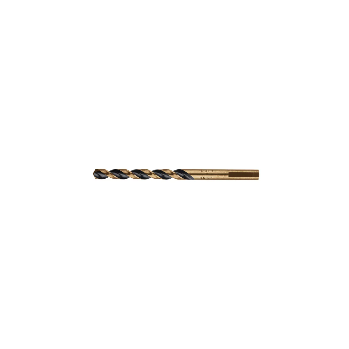 Broca HSS 3/16" Trugold para Metal Truper Expert - 11126