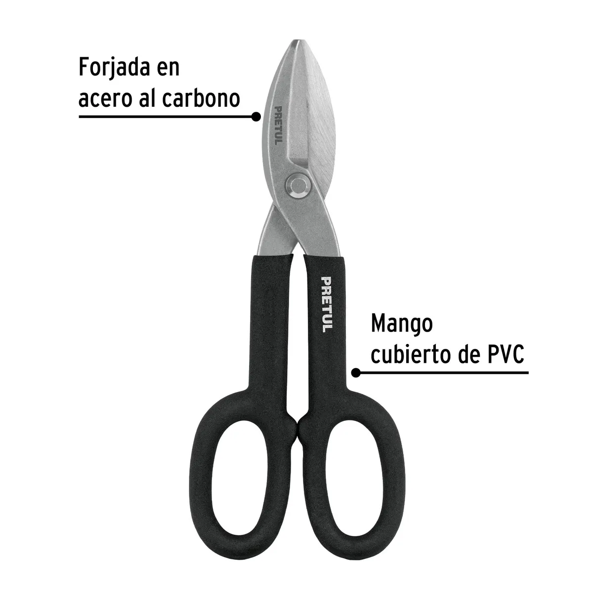 Tijeras para Hojalatero 10" Pretul - 26050
