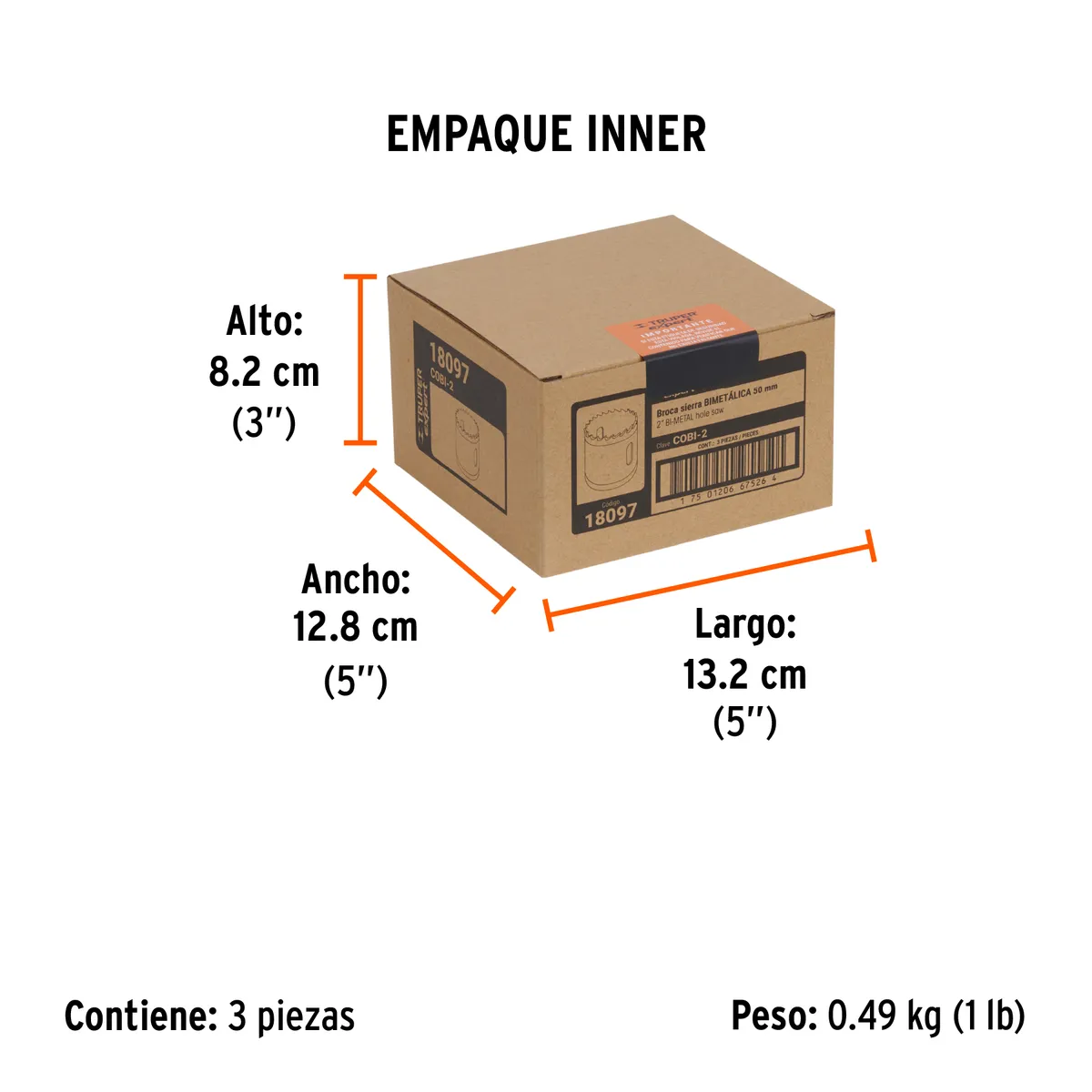 Brocasierra Bimetálica Truper Expert 2" - 18097