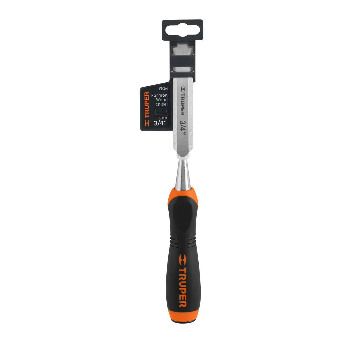 Formón 3/4" Mango Comfort Grip Truper - 14627