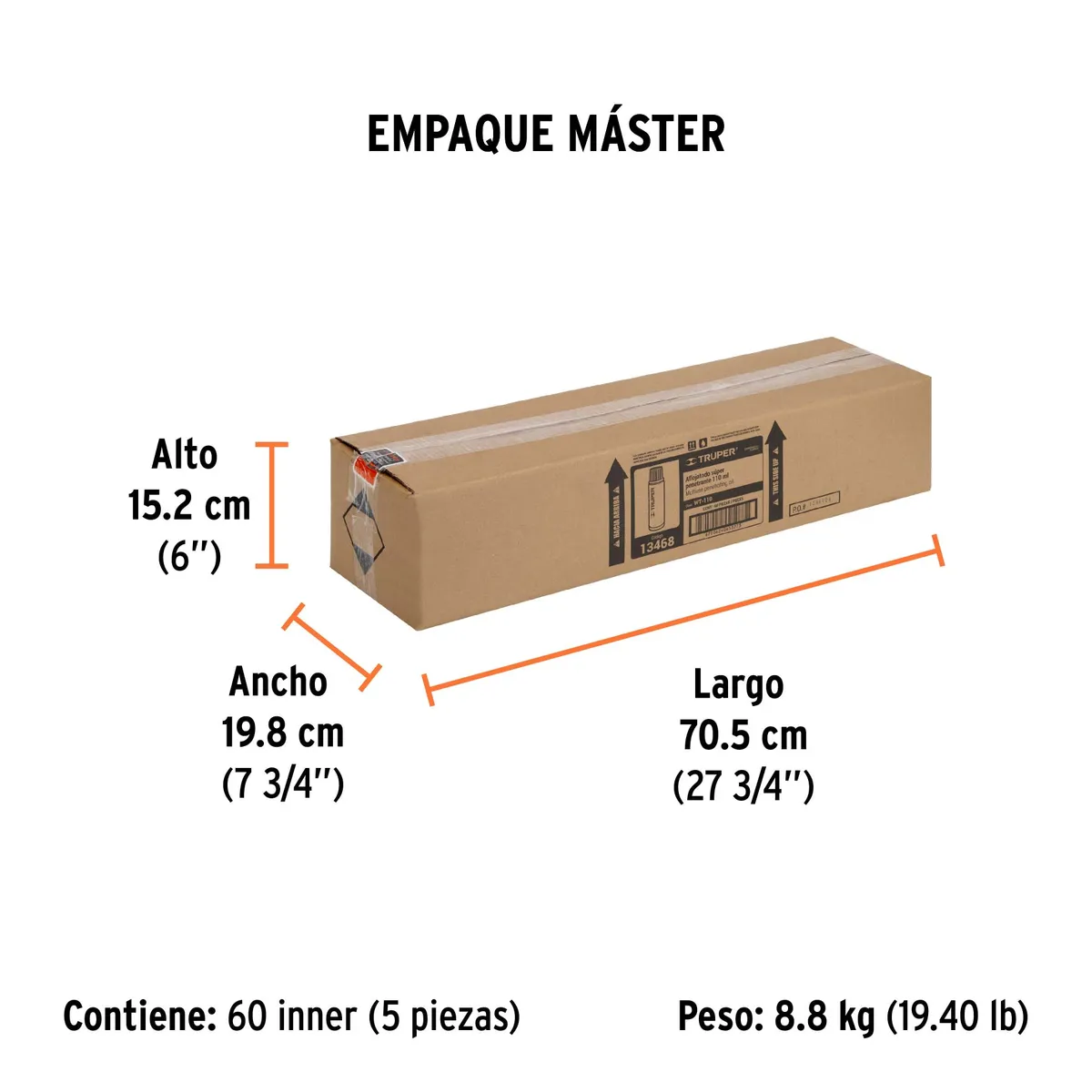 Lubricante Multiusos 110 ml Truper WT-110 - 13468
