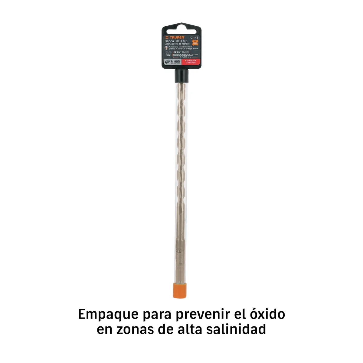 Broca SDS Plus 3/8" x 8" Truper - 101145