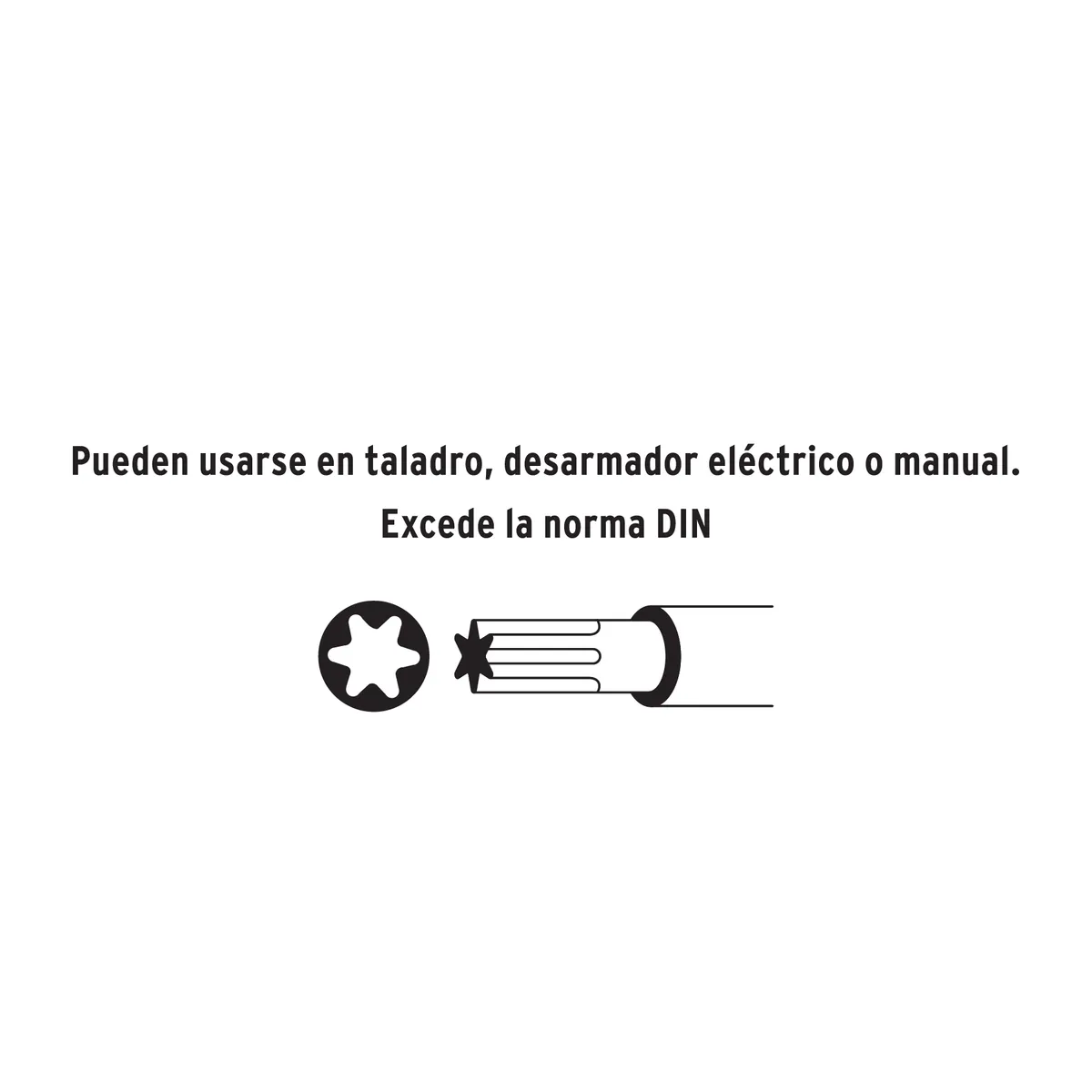 Juego de 7 Puntas Torx Combinadas con Seguro Largas Truper - 17797
