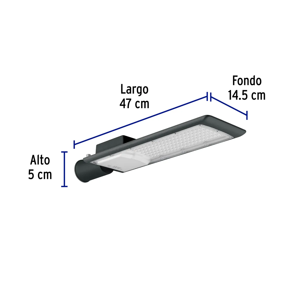Luminario Suburbano LED 100 W 6500 K Plano Volteck - 46259
