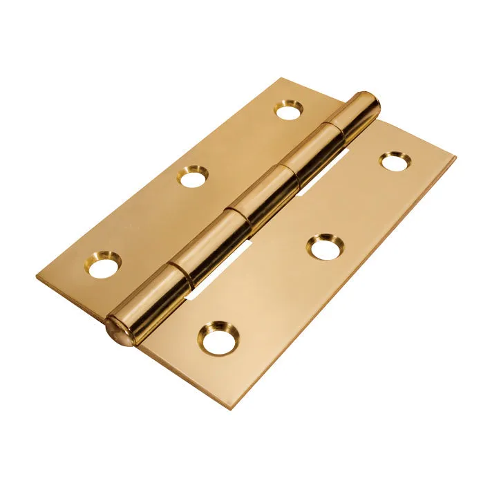 Bisagra Rectangular de Acero Remachada 1 1/2" x 13/16" AKSI - 106412
