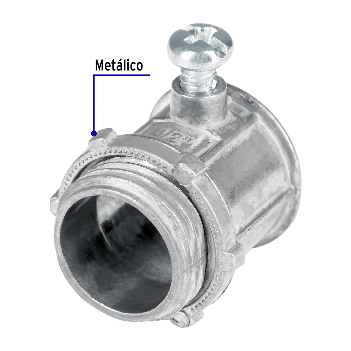 Conector Conduit 1/2" Volteck - 46950