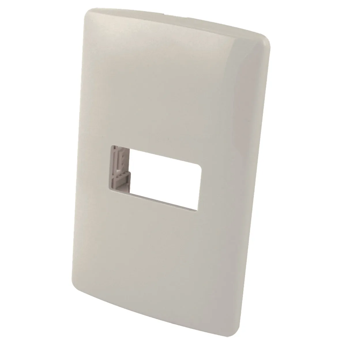 Placa Plástica ABS de una Ventana Blanca AKSI - 118306