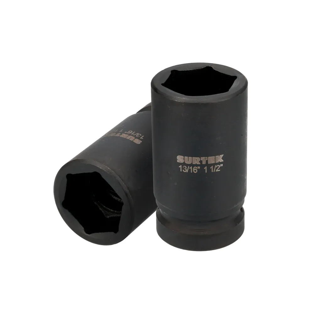 Surtek Dados para rueda de camión hexágono 1-1/2", cuadro 1"