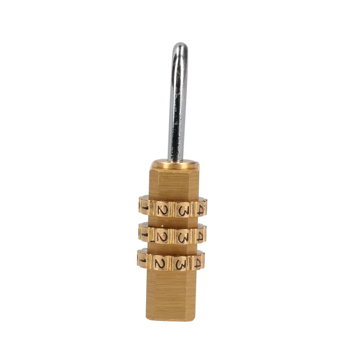Candado de combinación reseteable con cuerpo de latón Lock