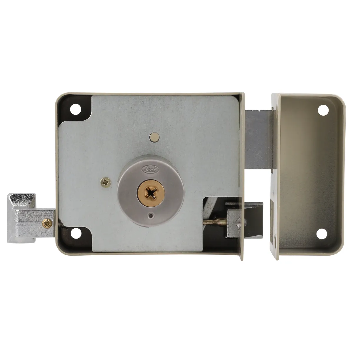 Cerradura sobreponer instalafácil izq, tetra, blister Lock
