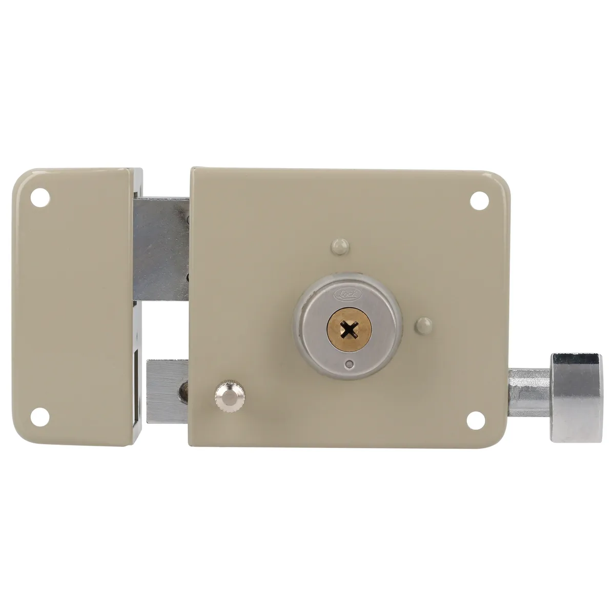 Cerradura sobreponer instalafácil izq, tetra, blister Lock