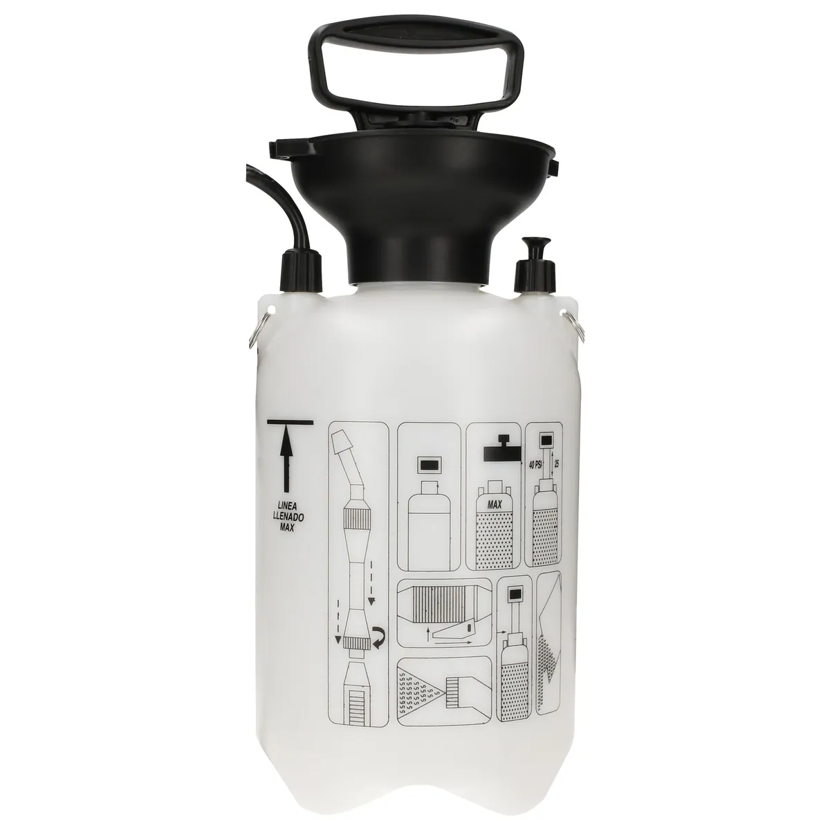 Fumigador con accesorios plásticos 1.3gal Foy