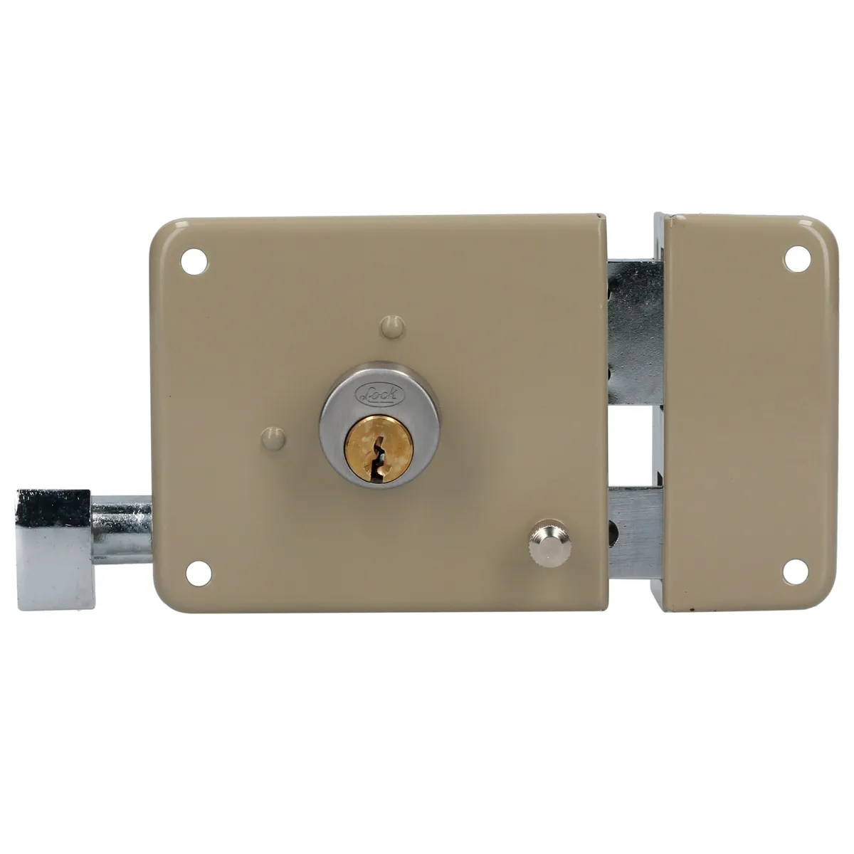 Cerradura sobreponer instalafácil dcha estándar blister Lock