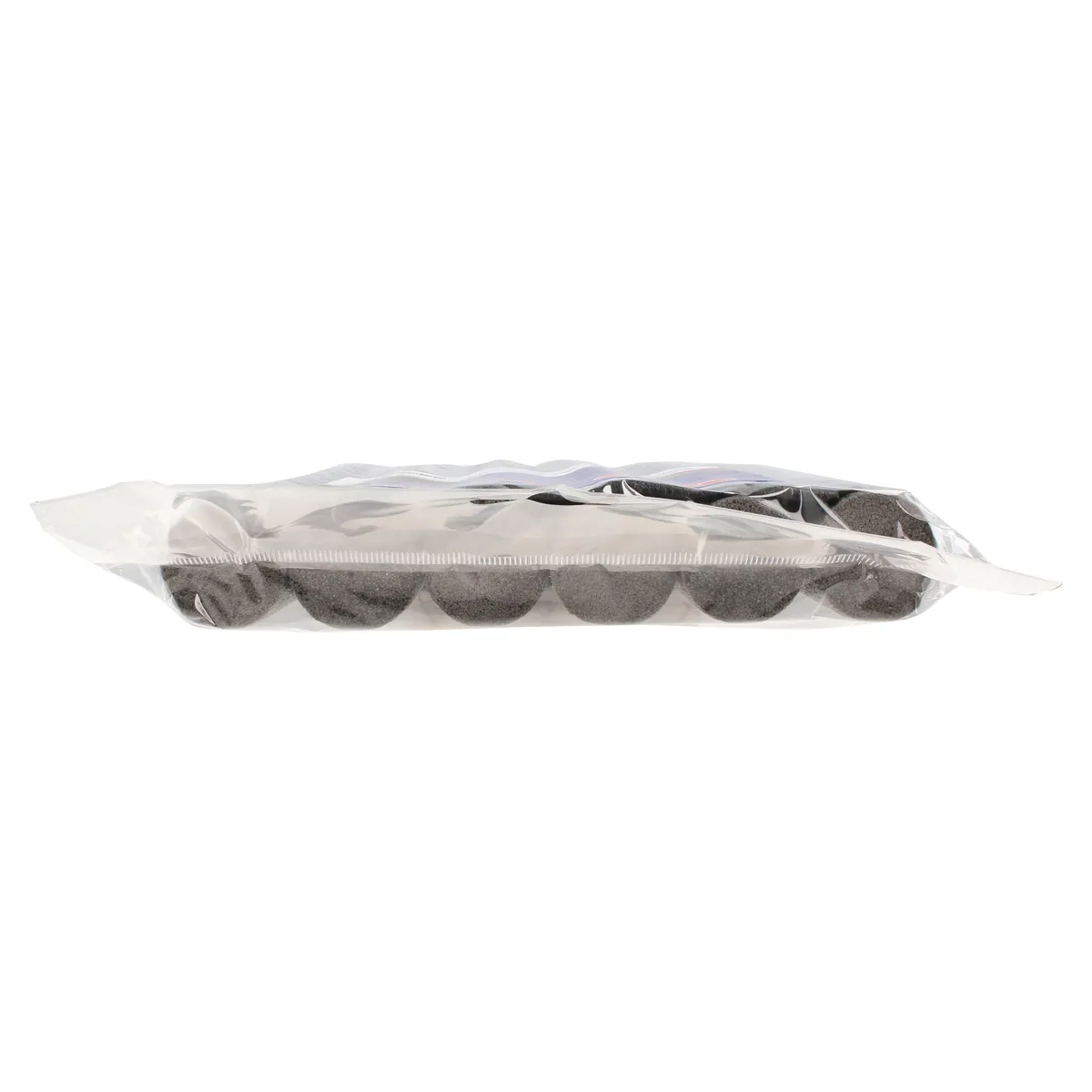 Guardapolvo foam con cubierta PVC negro 95 cm Lock — Paquete de 12 piezas
