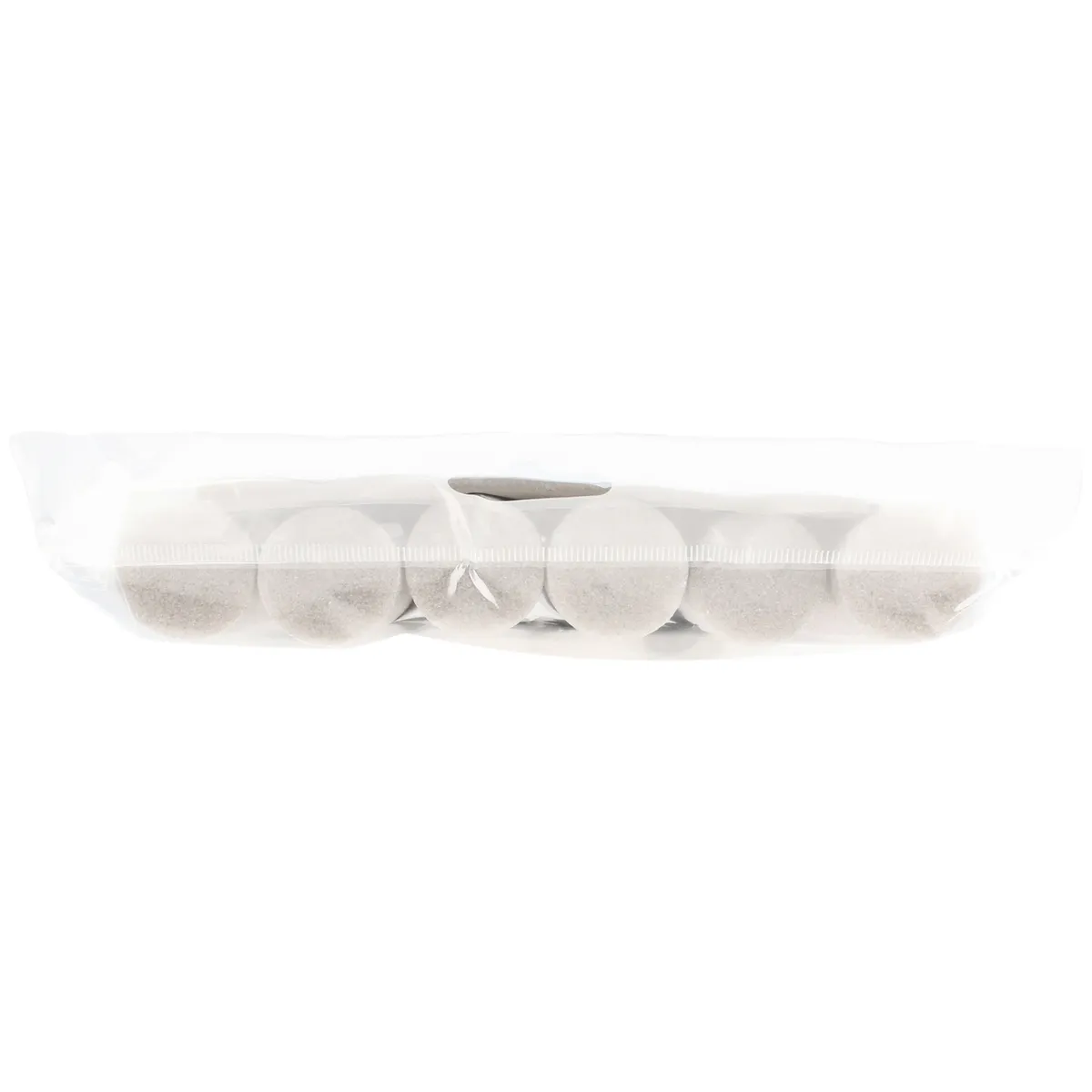 Guardapolvo foam con cubierta PVC gris 95 cm Lock — Paquete de 12 piezas