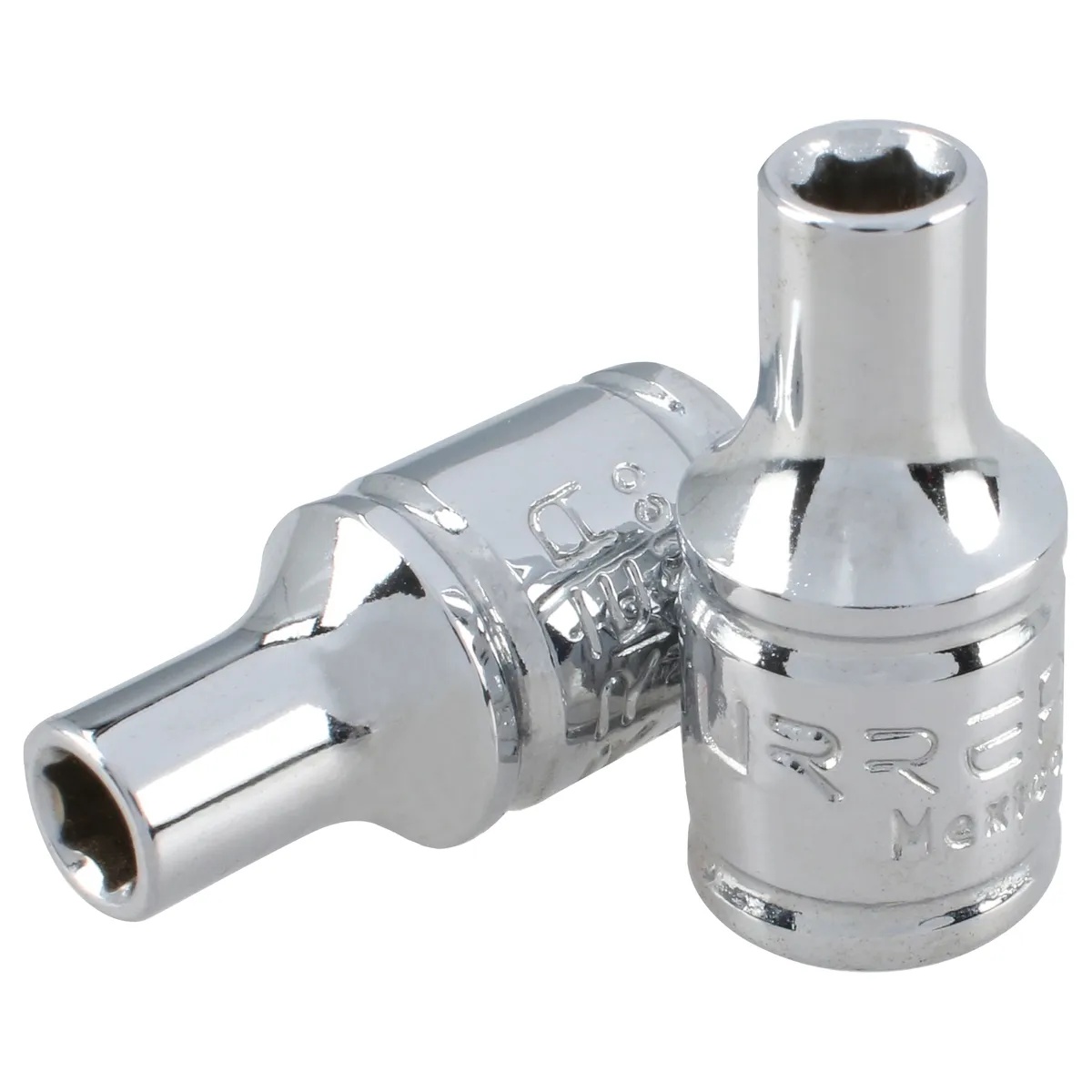 Dado 1/4" 6 puntas 1/4" Urrea — Paquete de 6 piezas