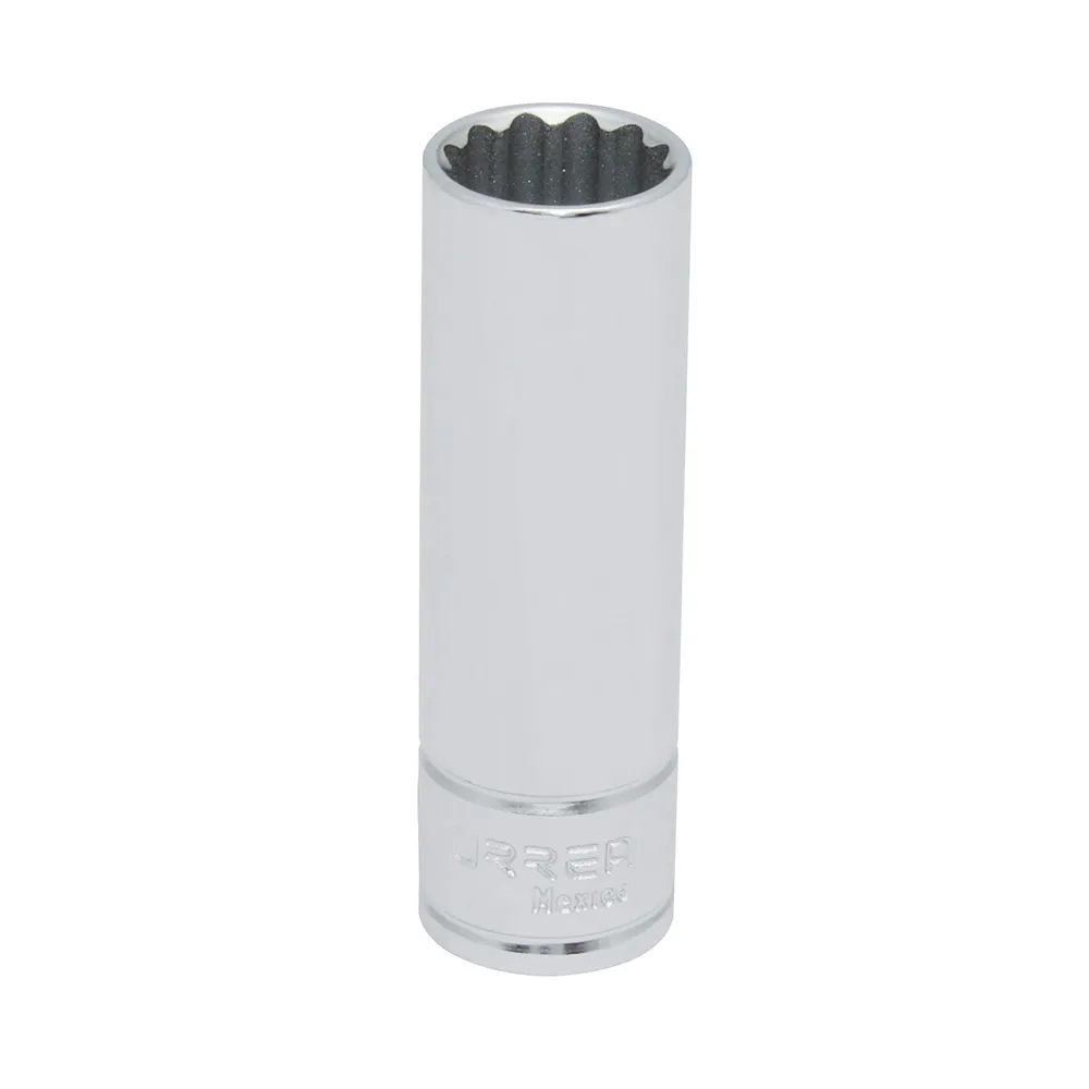 Dado 1/2" largo 12 puntas 15/16" Urrea — Paquete de 6 piezas