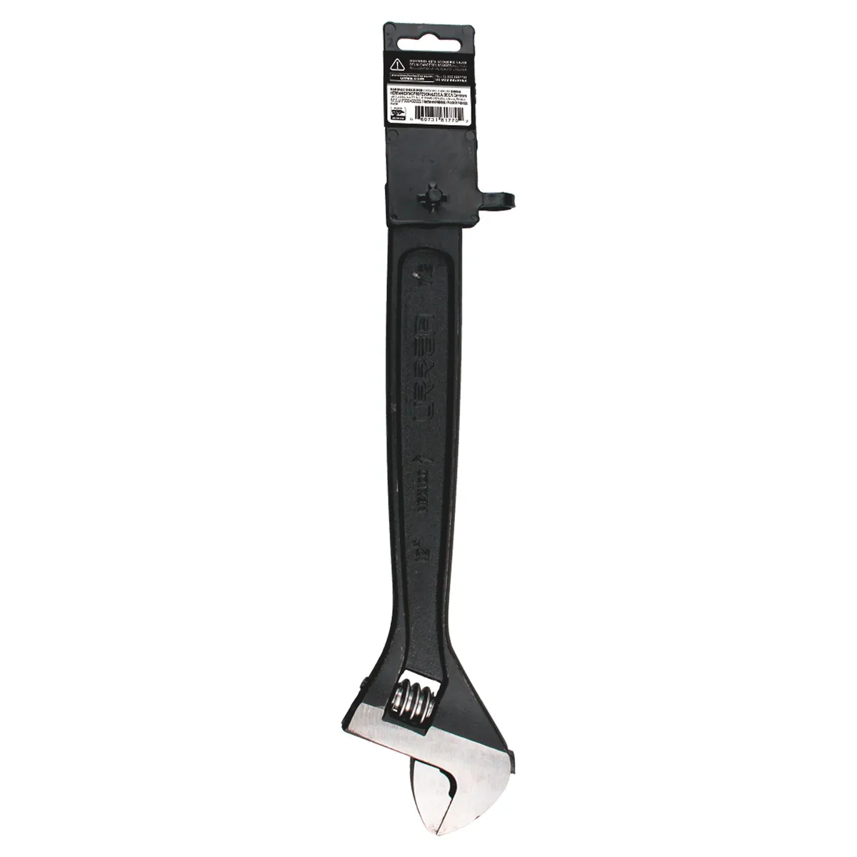 Llave perico 12" black Urrea