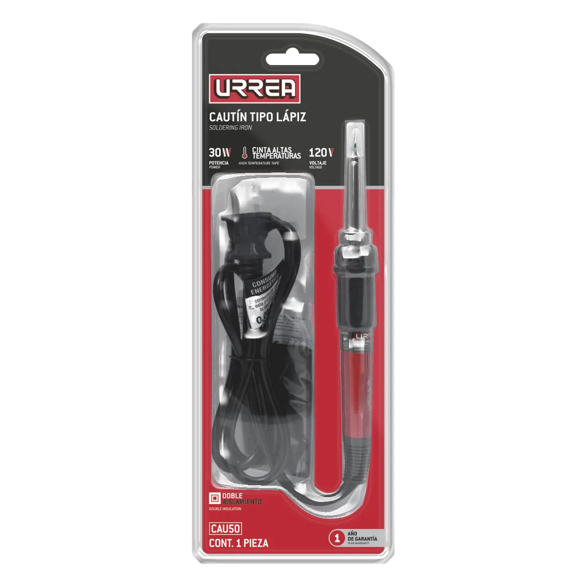 Cautin tipo lapiz 50W Urrea