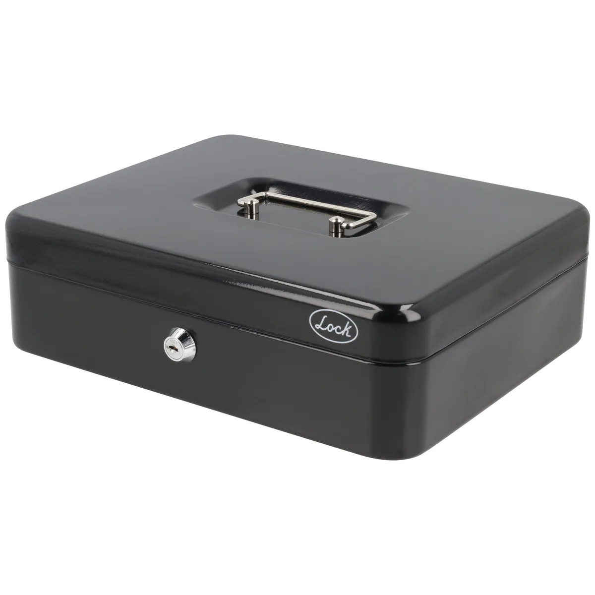 Caja metálica para dinero con charola 240 x 300mm Lock