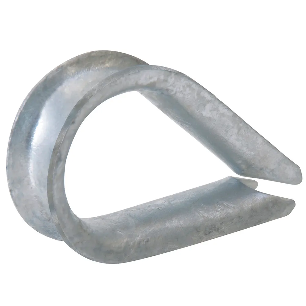 Guardacabo para cable de acero 1/4" Surtek — Paquete de 12 piezas