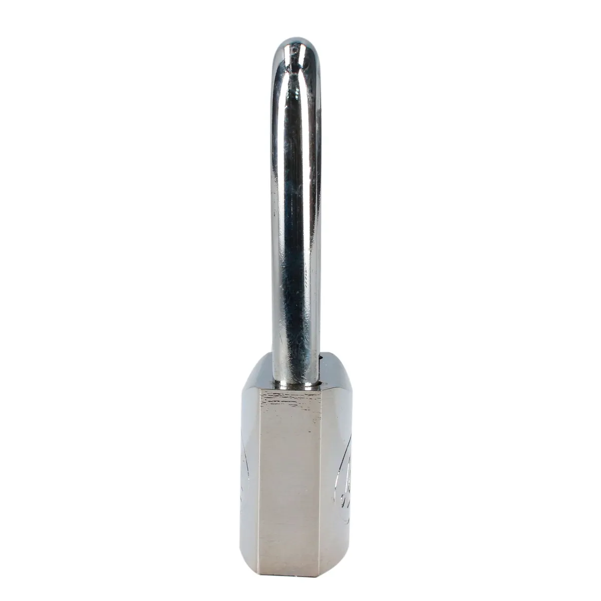 Candado acero largo llave de discos 40mm cromo satinado Lock