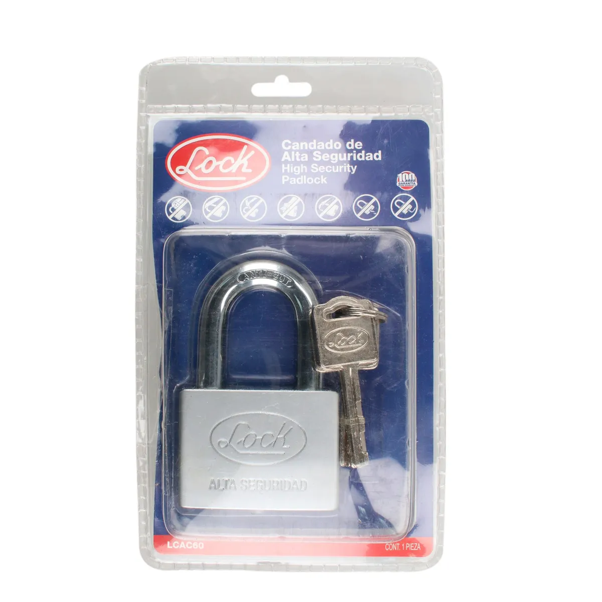 Candado de alta seguridad de acero Lock