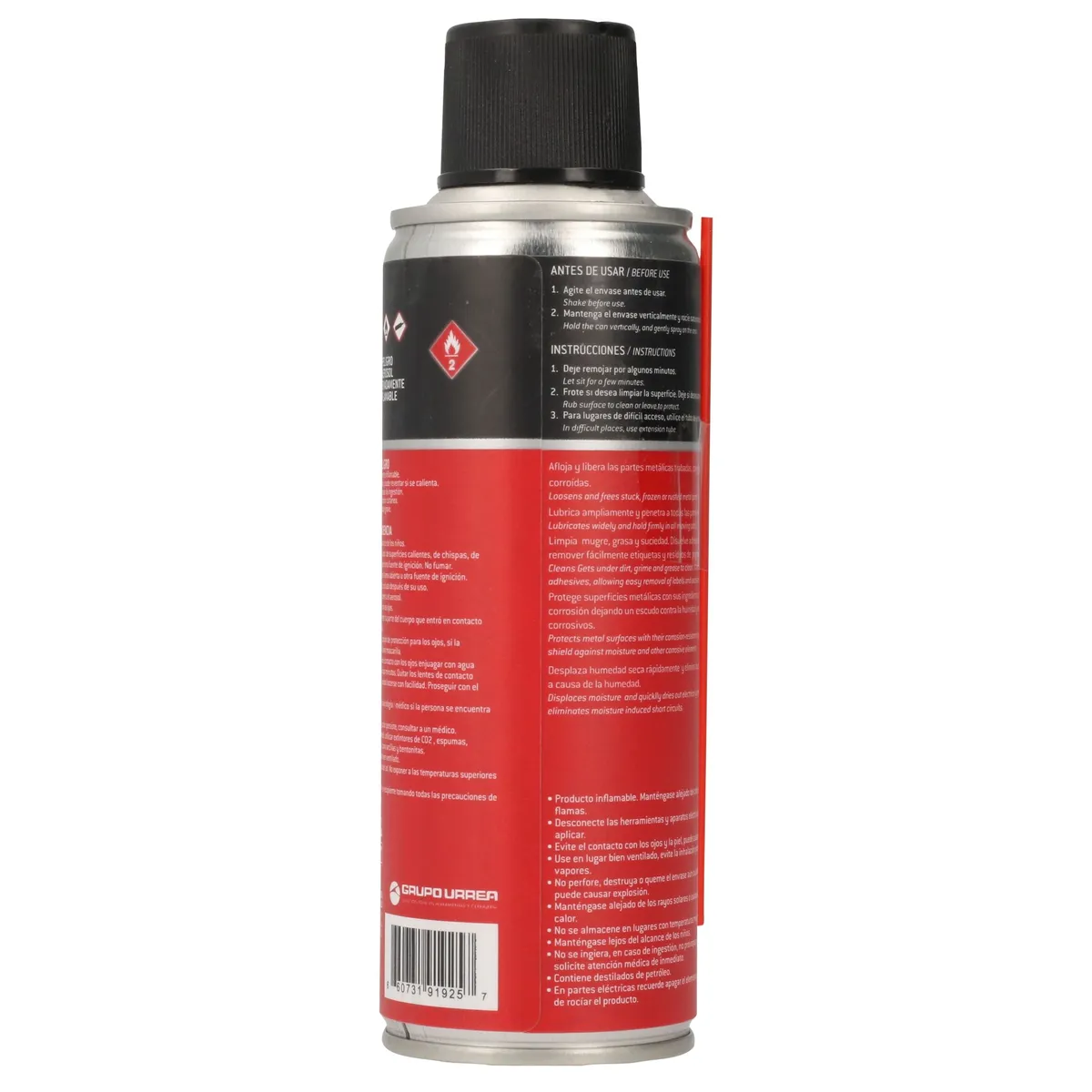 Aceite afloja todo dielec 235ml Urrea