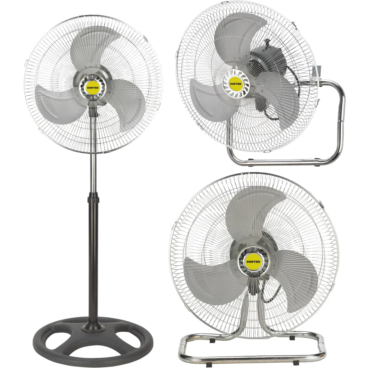Ventilador 3 en 1, 3 velocidad es, 18" Surtek